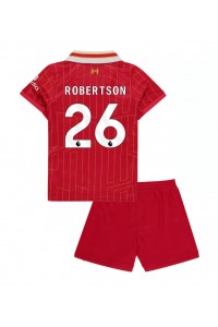 Liverpool Andrew Robertson #26 Babyklær Hjemme Fotballdrakt til barn 2024-25 Korte ermer (+ Korte bukser)